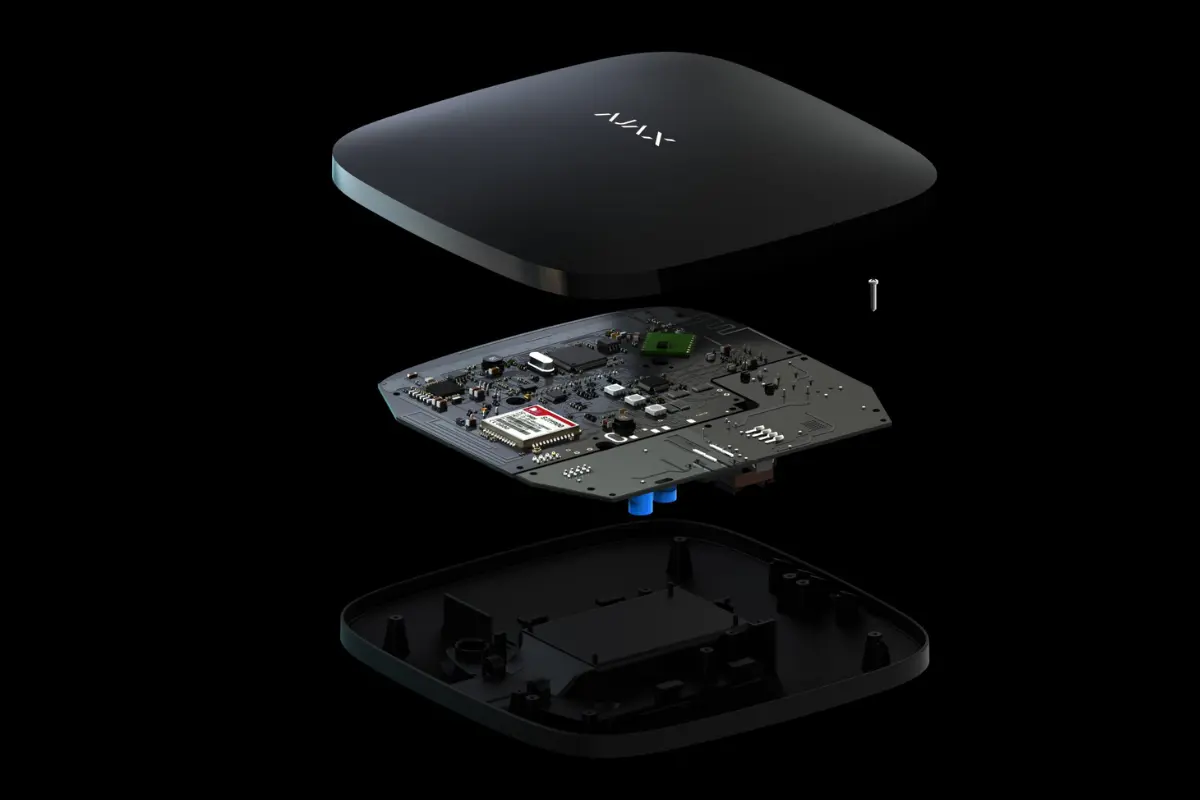 Ajax Hub 4G connexion Ethernet et réseau mobile LTE
