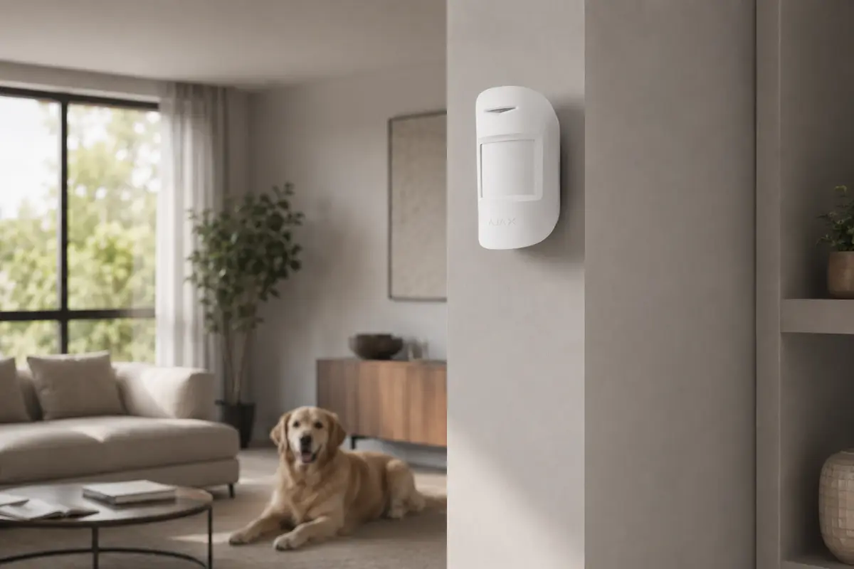 Ajax MotionProtect immunité animaux