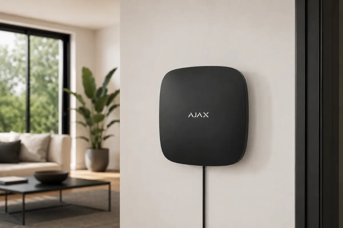 Ajax Hub 2 Plus centrale alarme connectée avec vérification photo