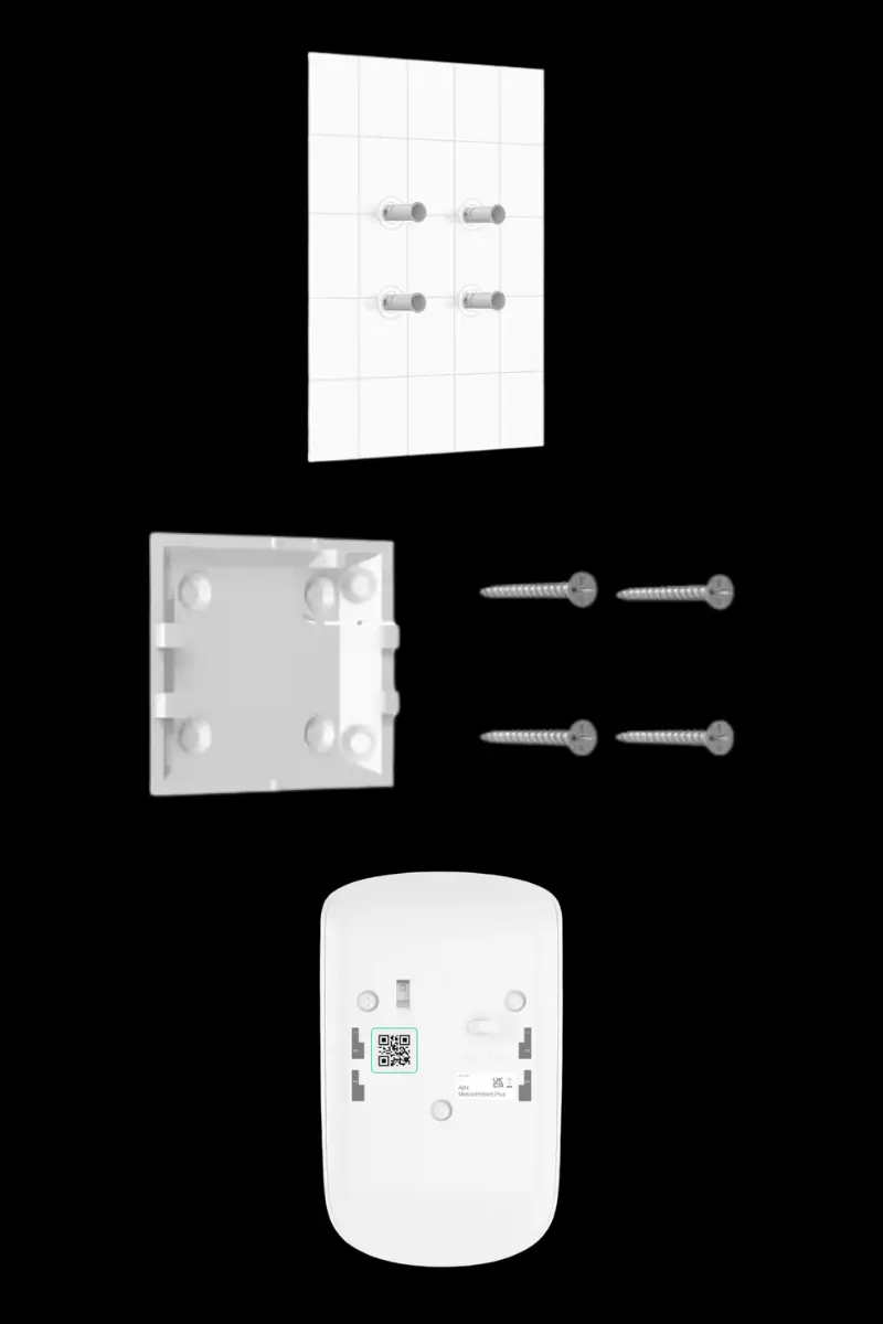 Installation Ajax MotionProtect Plus