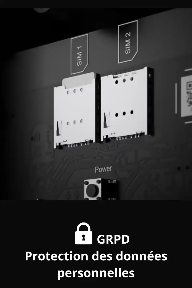 Carte Sim Ajax Multi-Opérateur 3 Activation Carte SIM Ajax par Surveillance360.fr