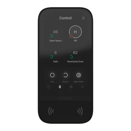 Composez votre pack alarme Ajax sur mesure 23 Ajax KeyPad TouchScreen - Clavier à écran tactile