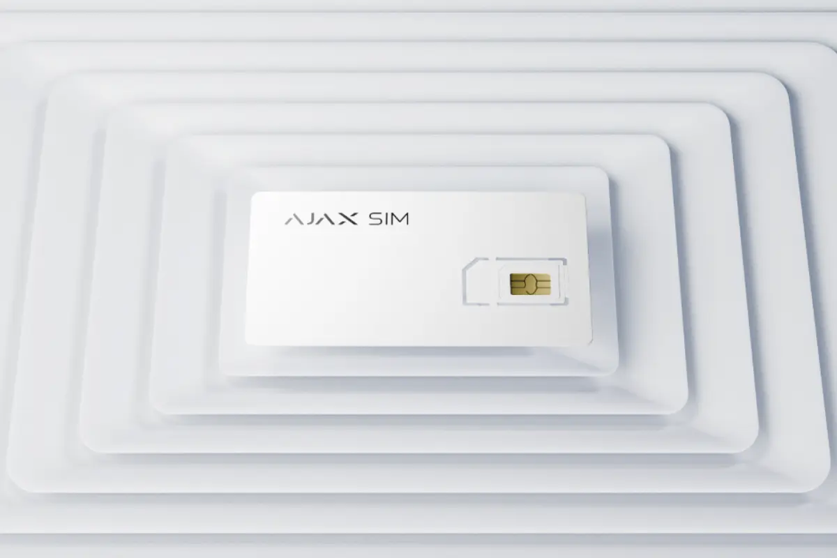 Carte Sim Ajax Multi-Opérateur 1 Carte SIM Ajax pour centrale alarme Ajax