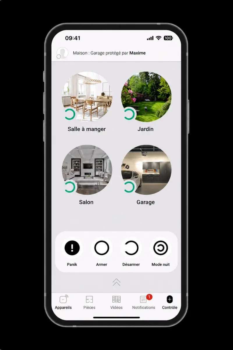Ajax StarterKit application mobile