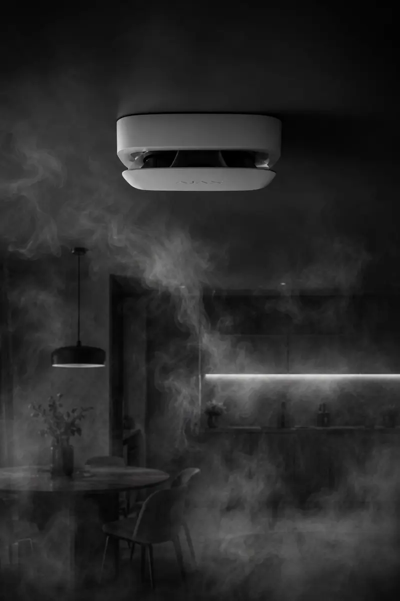 Alarme du détecteur Ajax FireProtect 2
