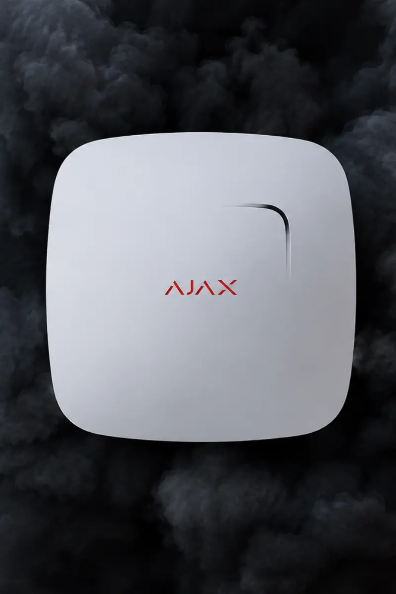 Alarme incendie interconnectée des détecteurs Ajax FireProtect Plus