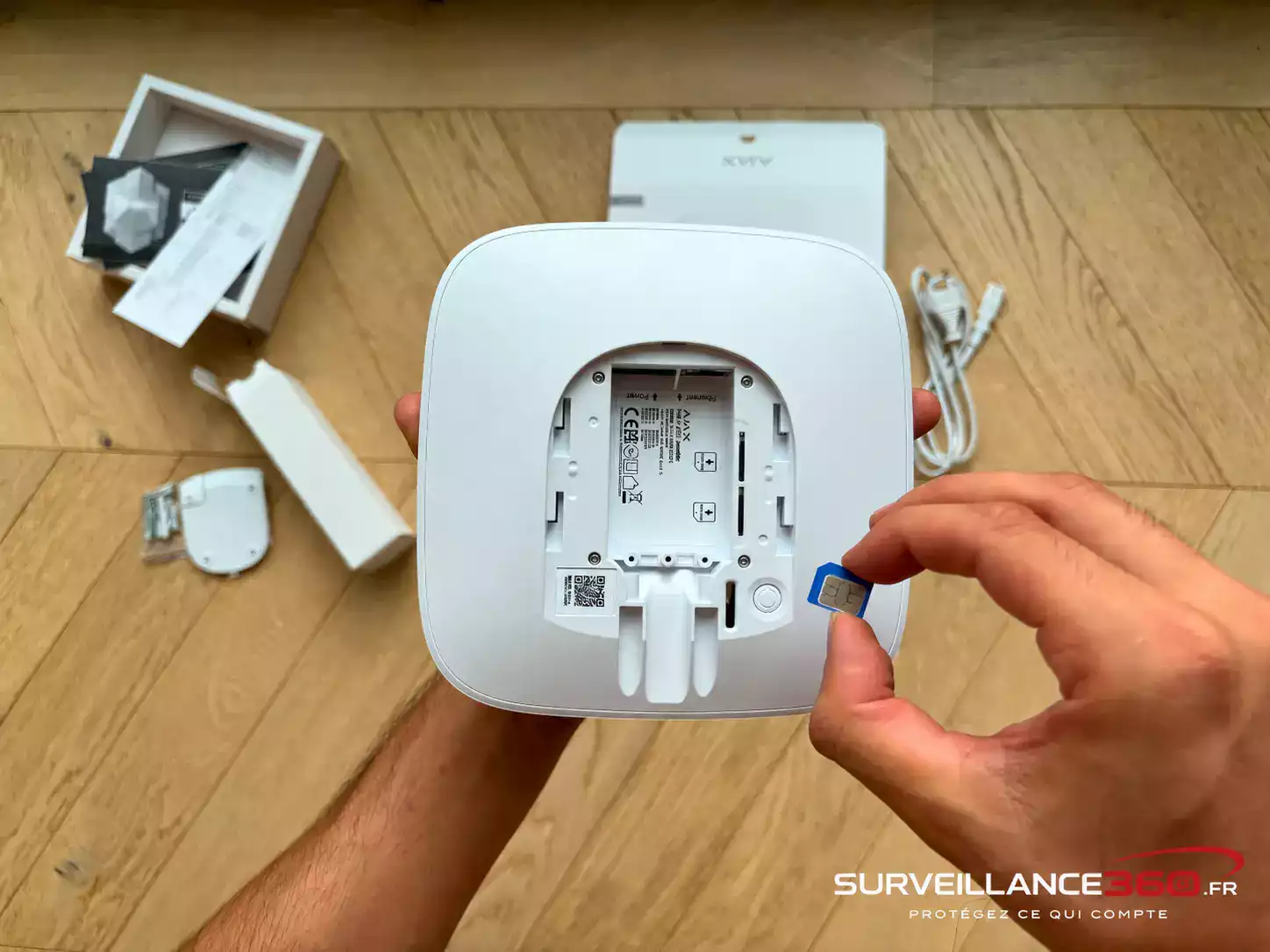 Carte SIM pour alarme Ajax avec son hub
